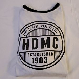 Men's Harley Davidson baseball style tee